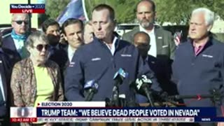 DEAD PEOPLE VOTING- President Trump Team Says VOTER FRAUD In Nevada