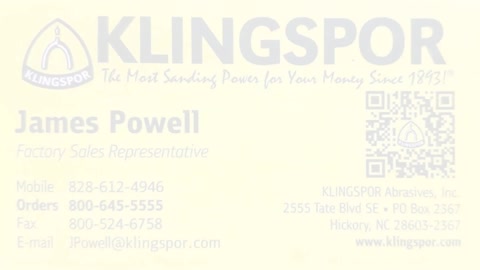 Klingspor Abrasives - St Lucie | Martin | Palm Beach County Florida