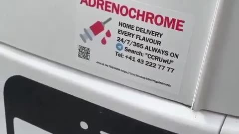 Adrenochrome Delivery Truck Spotted