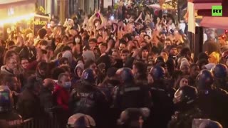 TENSIONS RUN HIGH DURING PARIS PROTEST OVER PENSION REFORM