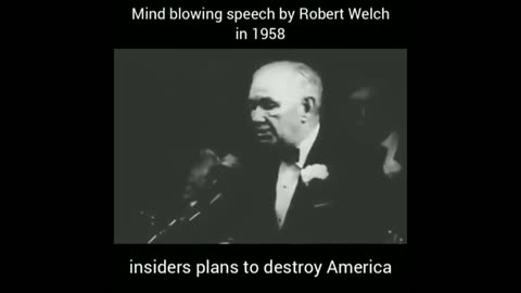 🎥 A 1958 speech explains the communists' 10-part plan to introduce a one-world government