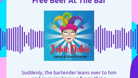 Jokie Dokie™ - "Free Beer at the Bar"