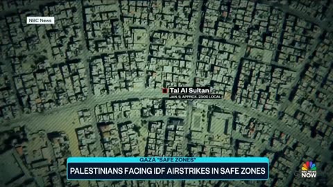 Israeli airstrikes hitting areas in Gaza that IDF designated as 'safe zones'