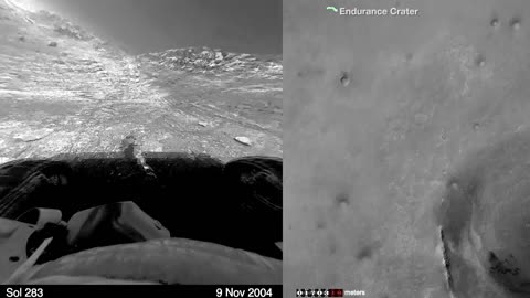 NASA releases time-lapse of Mars rover's 11-year marathon