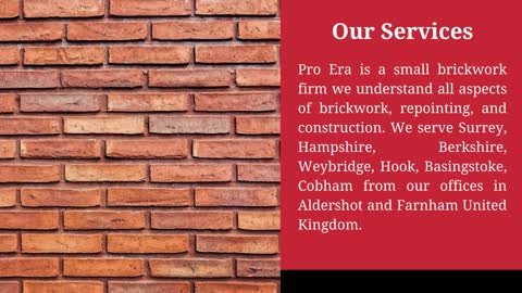Brick Repointing Services | Pro Era