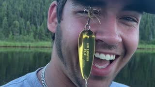 Fish Spits Lure Back at Fisherman