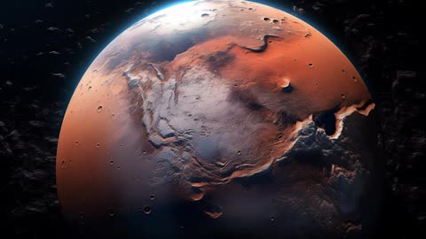 Lakes and Glaciers on Ancient Mars: 10 Hours of Relaxing Sleep