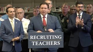 DeSantis SLAMS Those Who Are Trying To Turn Florida Into A "Woke Dumpster Fire"