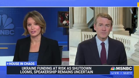 Dem Senator Says He'll 'Definetly' Shut Down Government If Ukraine Package Not Included