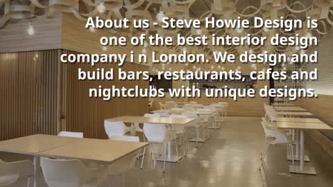 Cafe Interior Designers London - Steve Howie Design