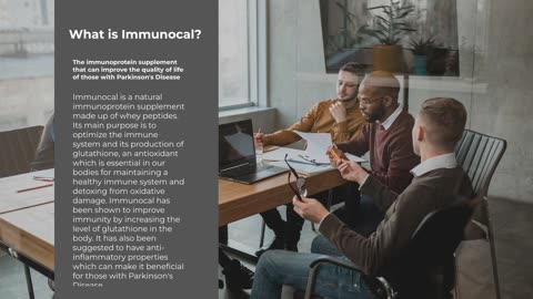 Immunocal and Parkinson