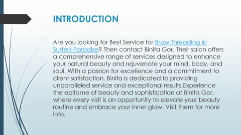 Best Service for Brow Threading in Surfers Paradise