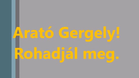 Arató Gergely sajnálja, hogy kevesen hallnak meg Magyarországon.