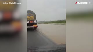 Poplava na autocesti A3