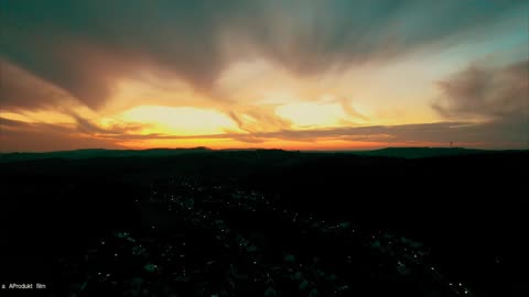 Sonnenuntergang im #wildetal mit #djiair2s