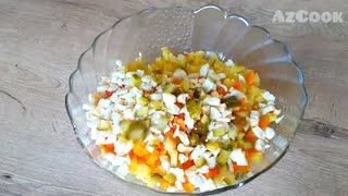 Capital Salad Recipe (Stolychny)