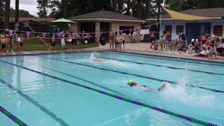 Christian swimming