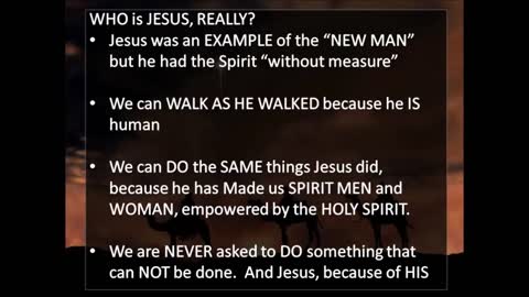 The True Identity of Jesus Part 4