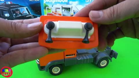 Construction Vehicles Toy Dump Truck, Fire Trucks, Police Car & Street Cars Toys Play for Kids