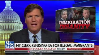 Tucker Carlson NY State illegals licenses