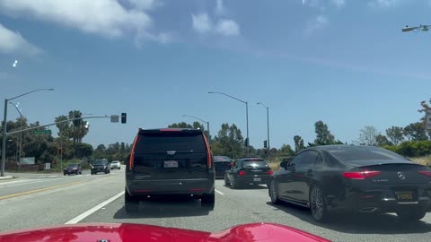 Driving World famous PCH to Santa Monica in the Z8