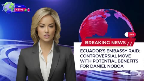 Ecuador's Embassy Raid: Controversial Move with Potential Benefits for Daniel Noboa