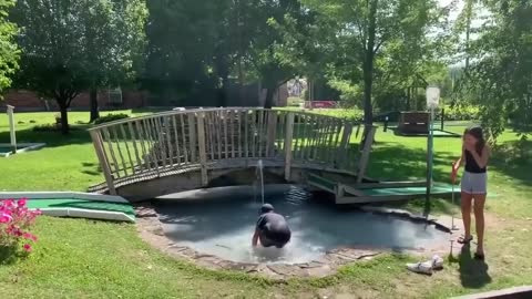 TRY NOT TO LAUGH CHALLENGE #3 - Babies Playing Water In The Pool | Pat Pat