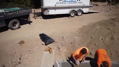 Pouring Basement Slab