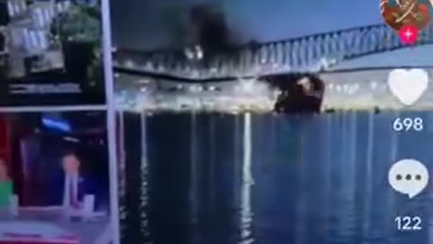 Interesting This video of timed detonations during the Key Bridge disaster