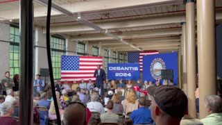 Ron DeSantis Campaigns In Manchester, Hooksett, and Newport Aug. 19, 2023