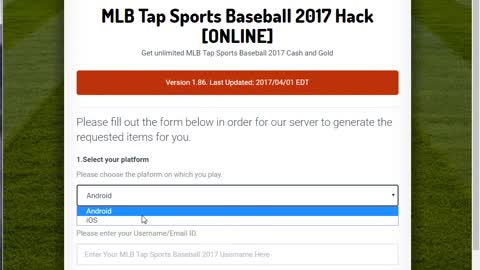 [WORKING] MLB Tap Sports Baseball 2017 Hack V1.2a - Unlimited Coins, Cash!