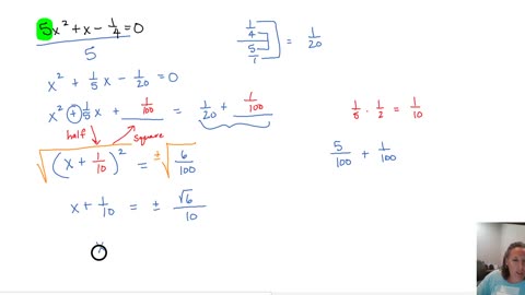 Solving Quadratic Equations using Square Root Property and Completing the Square