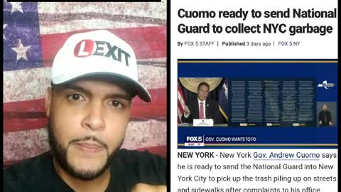 NY failed Governor Cuomo wants to use the National Guard to pick up trash