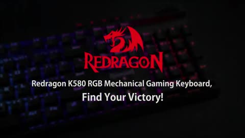 Redragon K580 VATA RGB LED Backlit Mechanical Gaming Keyboard