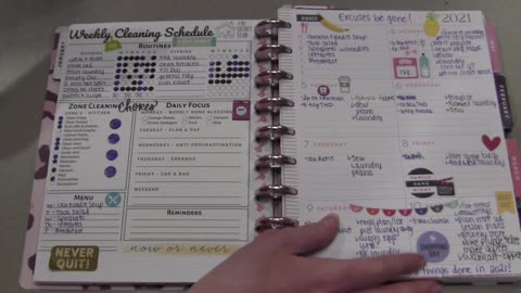 MY PLANNER FOR 2021 || HAPPY PLANNER DASHBOARD LAYOUT