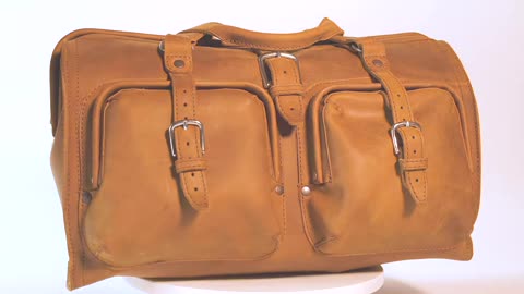 The Deep Pocket Leather Duffle - How It's Made