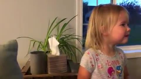 Alexa Misunderstands This Little Girl's Song Request...so funny!