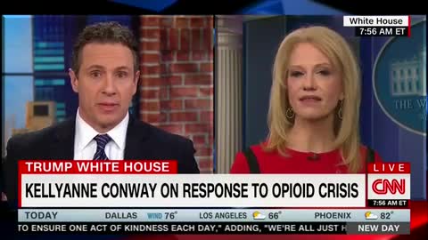 CNN’s Chris Cuomo Challenges Kellyanne Conway About Trump’s Drug Pusher Death Penalty