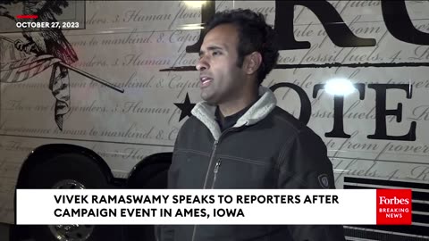 Vivek Ramaswamy Claims He Has 'A More Pro-Israel Message Than Anybody In The Race'