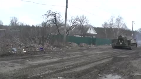 Kyiv Region RF Airborne Forces At Area Where Tasks Were Performed During Special Military Operation.