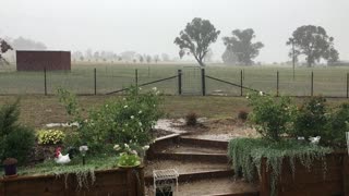 Welcome Rain after the big Dry.