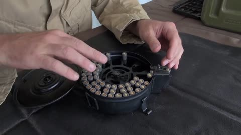 How to Load a Drum Magazine - AK 47