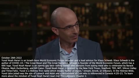 Yuval Noah Harari | Why Does James Corden, Barack Obama, Mark Zuckerberg, Bill Gates, MIT, New York Times, Stanford, Harvard, the World Economic Forum and Klaus Schwab Praise the Writings and Teachings of Yuval Noah Harari?