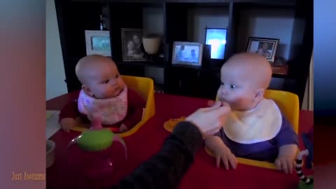 Best Videos Of Funny Twin Babies Compilation - Super Twins Baby Funny Video