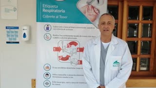 Parte medico de turista británica con COVID- 19