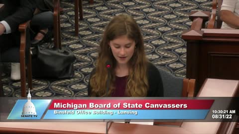 Ari Kauffman (age 13) gives public comment on Proposal 3