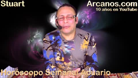 ACUARIO MARZO 2018-13-25 al 31 Mar 2018-Amor Solteros Parejas Dinero Trabajo-ARCANOS.COM