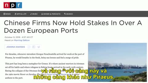 Trung Quốc Đang Thâu Tóm các Cảng Biển Châu Âu - Trung Quốc Không Kiểm Duyệt