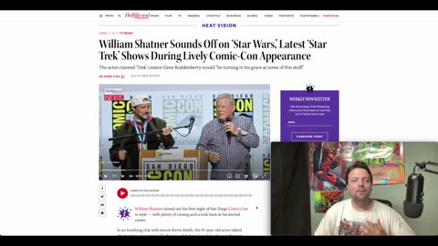 BCL News: Shatner at San Diego Comic Con 2022