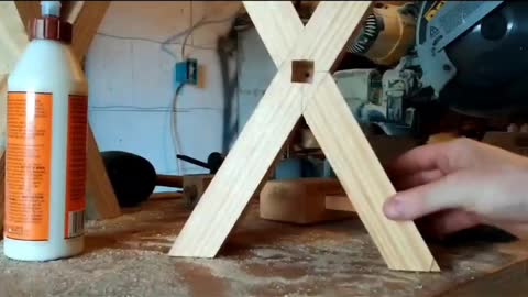 Half-laps and mortise and tenon joints!